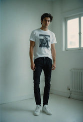 SLIM FIT BLACK JEANS FOR MEN