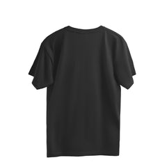 One Piece Black Oversized T Shirt For Men