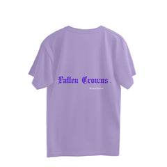 NIñO - Fallen Angels Iris Lavender Oversized T Shirt For Men