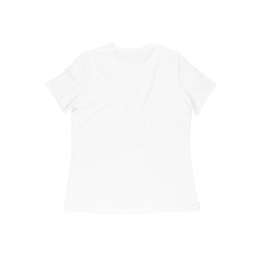 NIñO - CARAMIA WHITE AND BLUE SLIM FIT TSHIRT FOR WOMEN