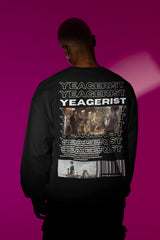 Yeagerist Graphic Black Unisex SweatShirt