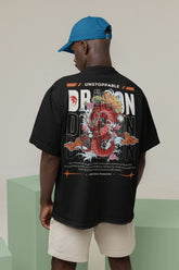 NOA - Unstoppable Red Dragon Unisex Premium Oversized T-Shirt