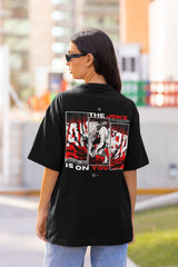 NOA - The Joke Black Unisex Premium Oversized T-Shirt