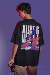 NIñO - Alive & Well Black Unisex Oversized T Shirt