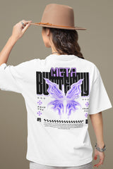 NOA - Meta Butterfly Premium Unisex Oversized T-Shirt