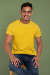 Men's Classic Golden Yellow T-shirt