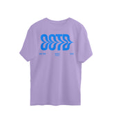 Iris Lavender OOTD Graphic Printed Oversized T Shirt for Men