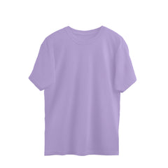 Purple Modern Illustrated Butterfly Oversized T Shirt for Men