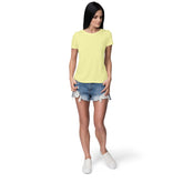 Women's Methyl Yellow Slim Fit T-shirt