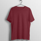Classic Maroon T Shirt For Men
