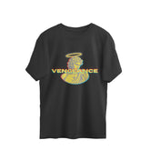 Black Vengeance Oversized T Shirt For Men