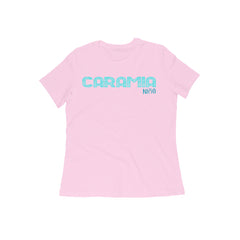 NIñO - CARAMIA WHITE AND BLUE SLIM FIT TSHIRT FOR WOMEN