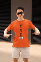 Believe Orange Classic T Shirt For Men