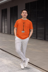 Believe Orange Classic T Shirt For Men