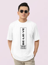 Believe White Classic T Shirt For Men