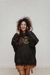 NOA - Karma Typography Premium Unisex Oversized Hoodies