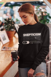 NIñO - Skepticism Black Unisex Sweatshirt