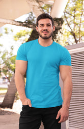 Men's Classic Sky Blue T-shirt