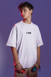 NIñO - Alive & Well White Unisex Oversized T Shirt