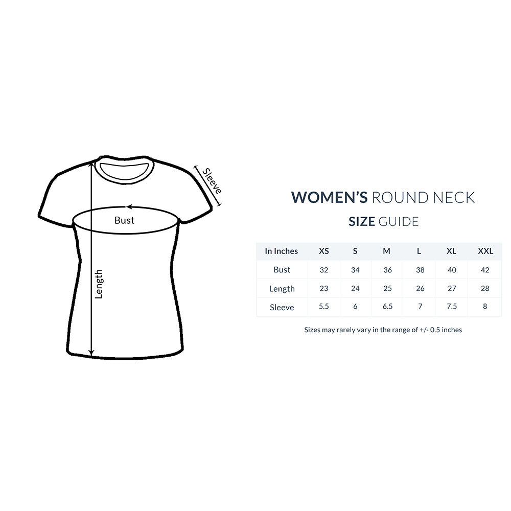 Women's Mustard-Yellow Slim Fit T-shirt