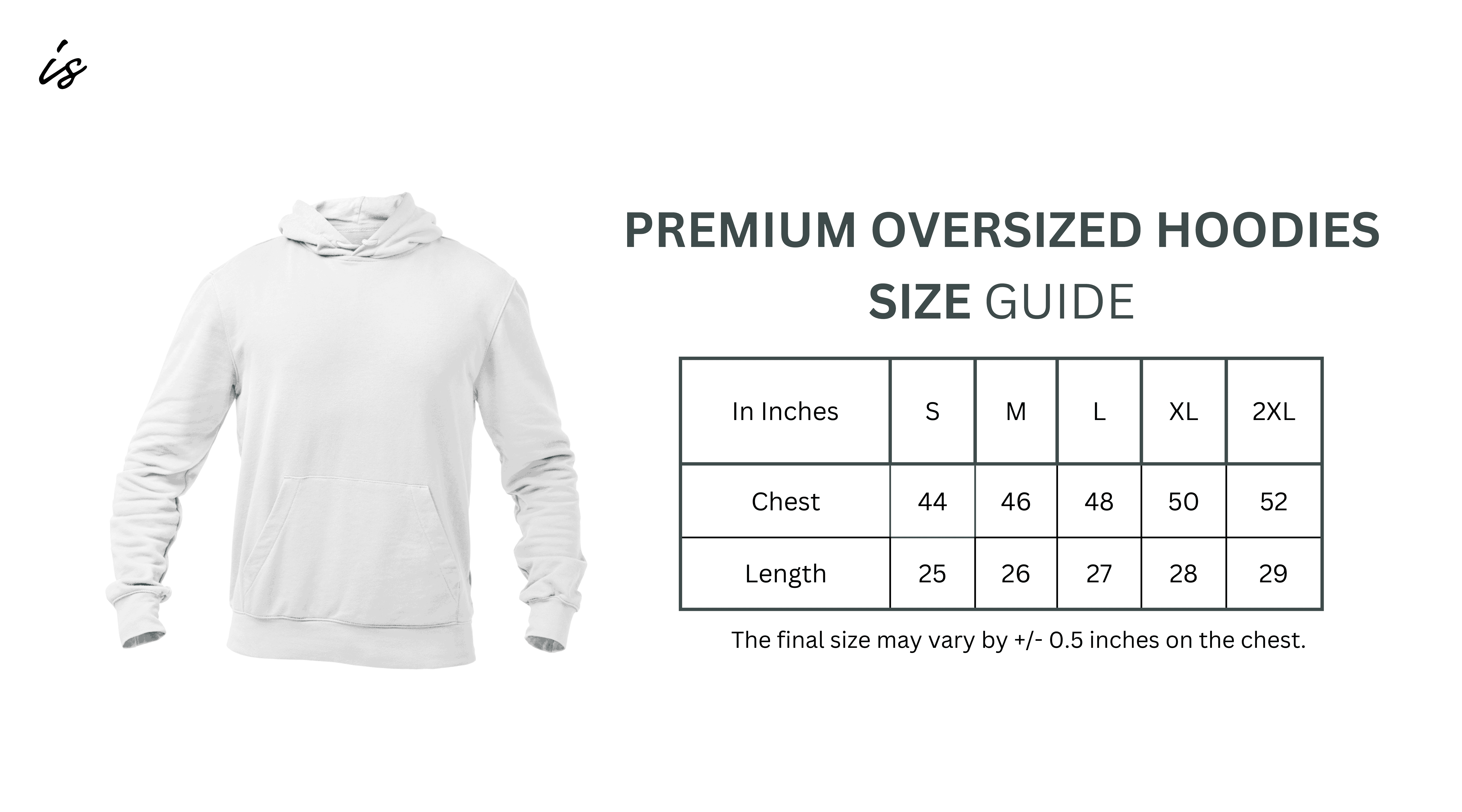NOA - Karma Typography Premium Unisex Oversized Hoodies