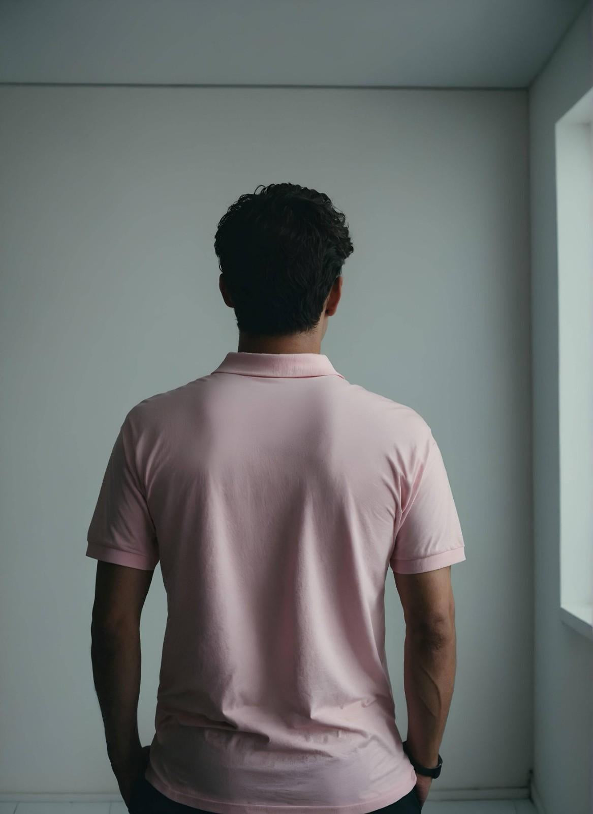 INCsane - PINK POLO T SHIRT FOR MEN