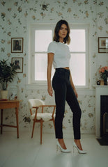 INCsane - HIGH-RISE SKINNY BLACK JEANS FOR WOMEN