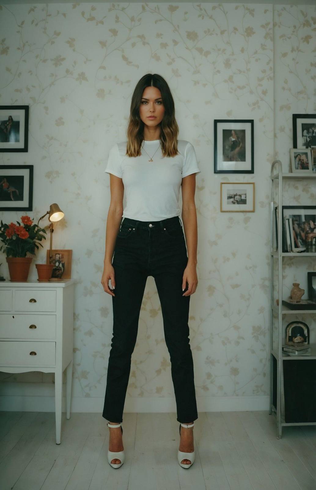 INCsane - HIGH-RISE SKINNY BLACK JEANS FOR WOMEN