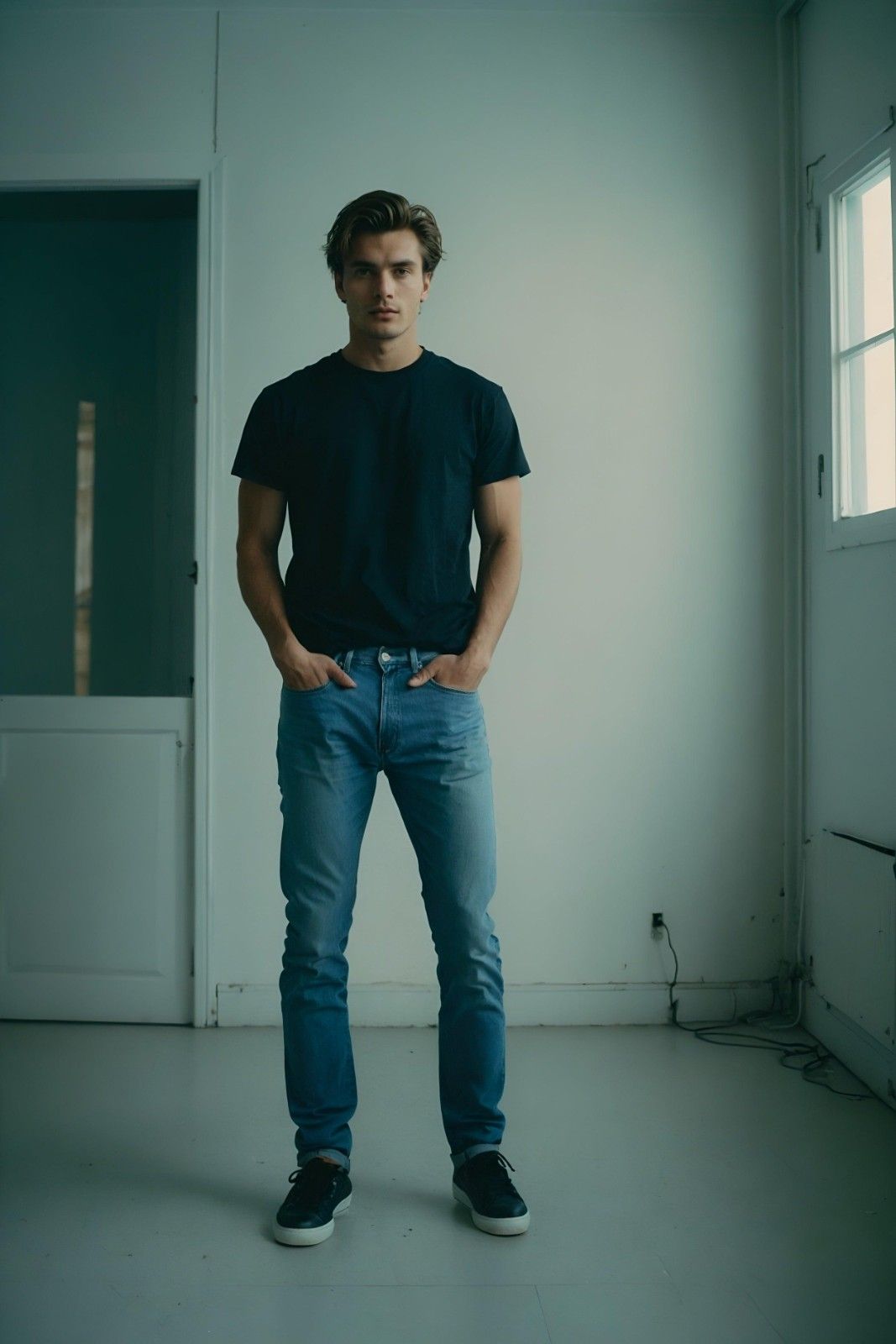 IS - SLIM FIT BLUE JEANS FOR MEN