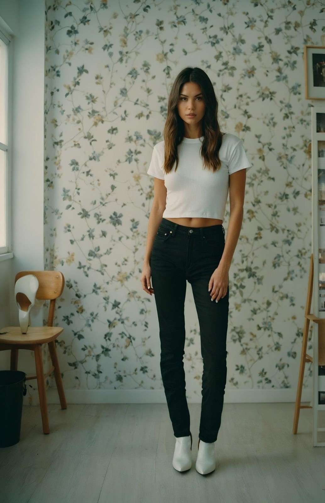 INCsane - HIGH-RISE SKINNY BLACK JEANS FOR WOMEN