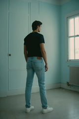 IS - SLIM FIT DENIM SKY BLUE JEANS FOR MEN