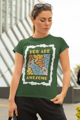 NIñO - Awesome Slim fit T Shirt For Women
