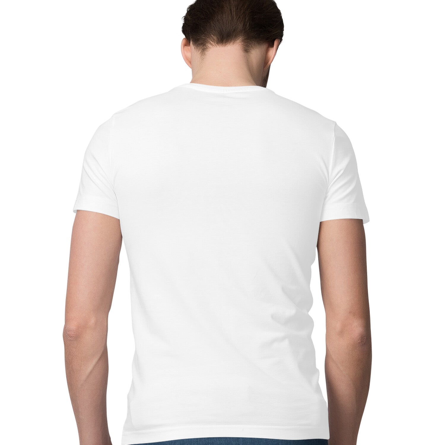 INCsane - Men's White Hacker Cat Graphic Printed T-shirt