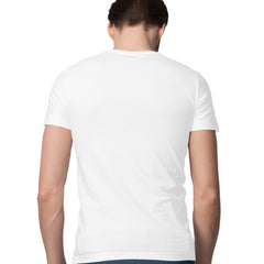 INCsane - Men's White Hacker Cat Graphic Printed T-shirt