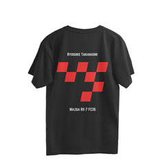 INCvaders Unisex Black Oversized T Shirt