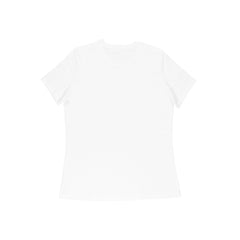 Women's White Slim Fit T-shirt