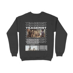 Yeagerist Graphic Black Unisex SweatShirt