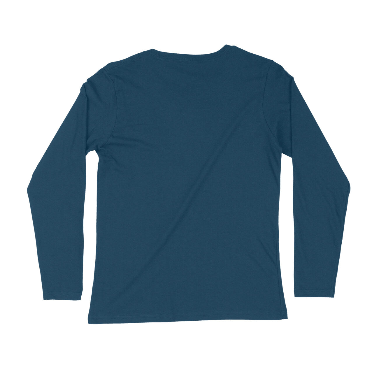 Men's Navy Blue Positive Mindset Full Sleeve T Shirt