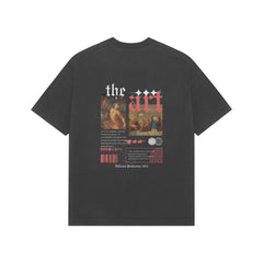 NOA - THE ARTWORK BLACK PREMIUM UNISEX OVERSIZED T-SHIRT