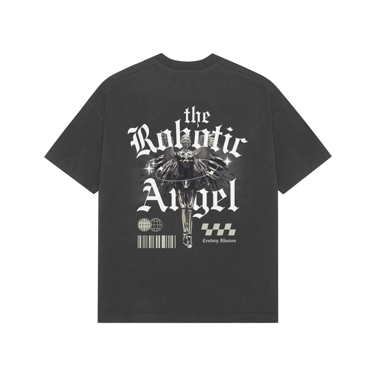 NOA - The Robotic Angel Black Premium Unisex T-Shirt