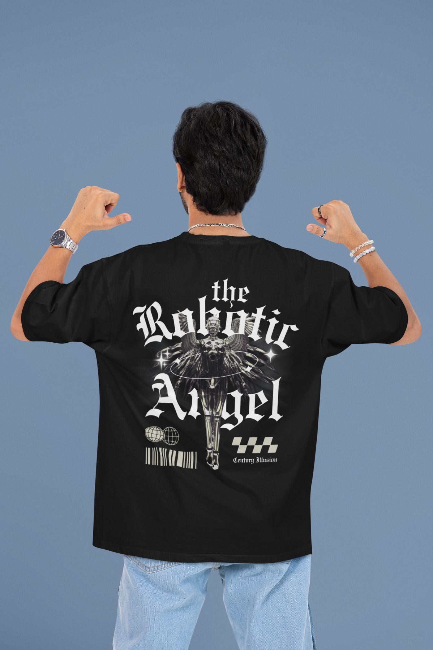 NOA - The Robotic Angel Black Premium Unisex T-Shirt