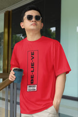 Believe Red Classic T Shirt For Men
Success