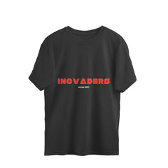 INCvaders Unisex Black Oversized T Shirt