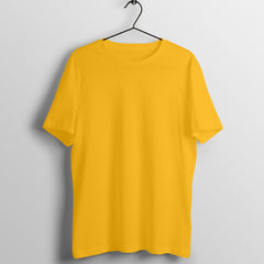 Men's Classic Golden Yellow T-shirt