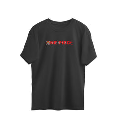One Piece Black Oversized T Shirt For Men