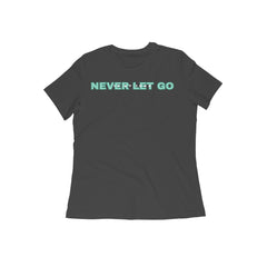 NIñO - Never Let Go Black Slim Fit T-Shirt For Women