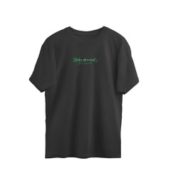 Wanted Zoro Black Oversized T Shirt For Men
