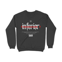 IS - Black Inferior Sweatshirt For Men