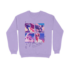 NIñO - Purple Artist Heavyweight Sweatshirt For Women
