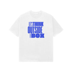 NOA - Unisex Outside The Box White Premium Oversized T-shirt